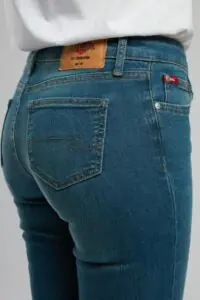 Well fit jeans on a woman