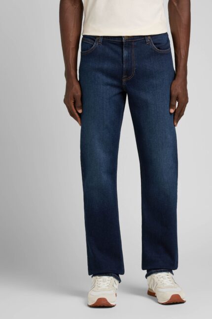 Lee West Loose Fit Blue Jeans