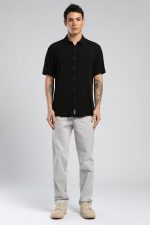 Basices Men's Black Long Sleeve Shirt