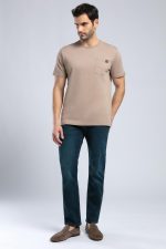 Men’s Straight Fit Broken Mid Jeans