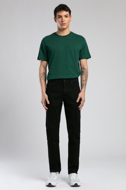 Jagger Men's Slim Stay Black Jean 
