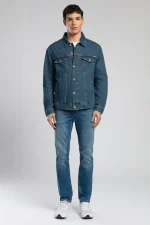 Nagoya Men's 100% Cotton Jean Jacket