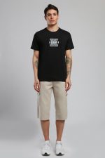 Bart Men's Cotton O-Neck Black