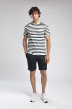 Eddy Men's Navy Cotton Tee