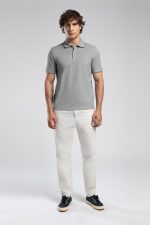 Rasco Men's Gray Polo T-Shirt