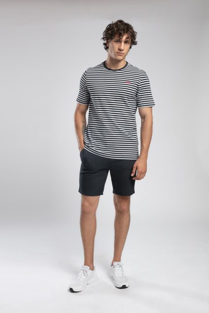 Skyler Men's Navy O-Neck Tee