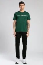 Stew Men's Cotton O-Neck Emerald