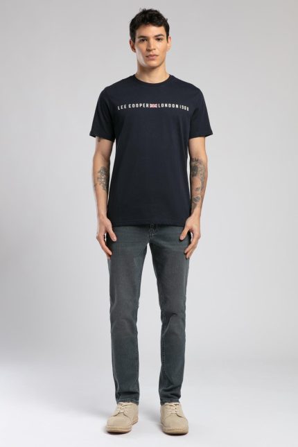 Stew Men's Cotton O-Neck Navy