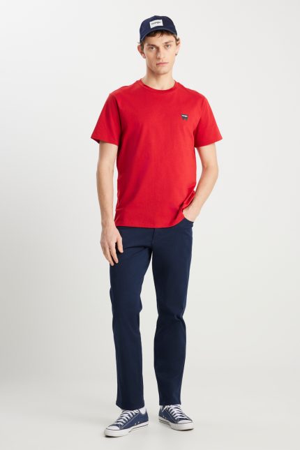 Navy Regular Texas Straight Trousers