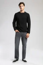 Lee Cooper I'm Man Sweatshirt Black