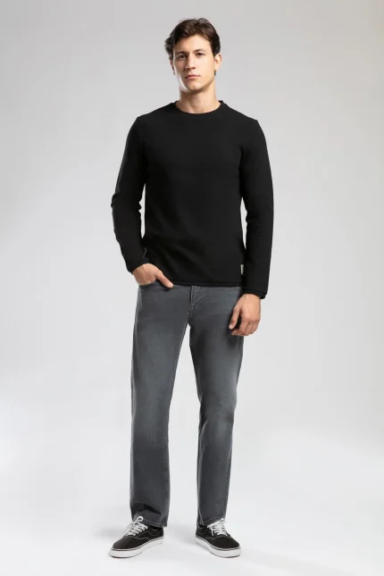 Lee Cooper I'm Man Sweatshirt Black