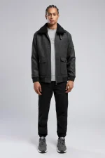 Lee Cooper Bert Men's Coat Anthracite