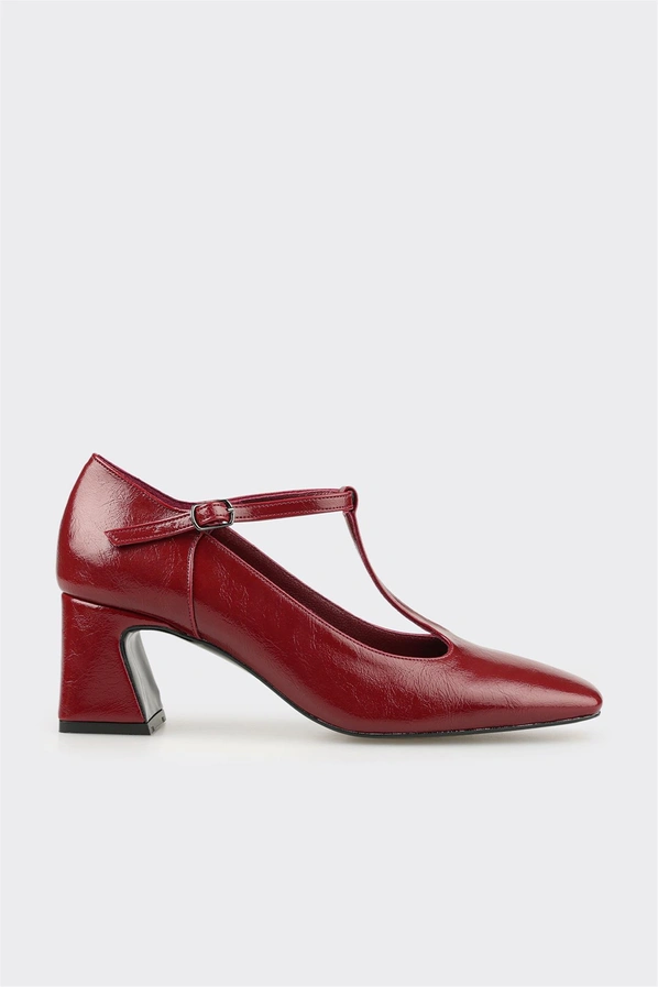 Elle Shoes Burgundy High Heel Shoes Elle Shoes Burgundy High Heel Shoes