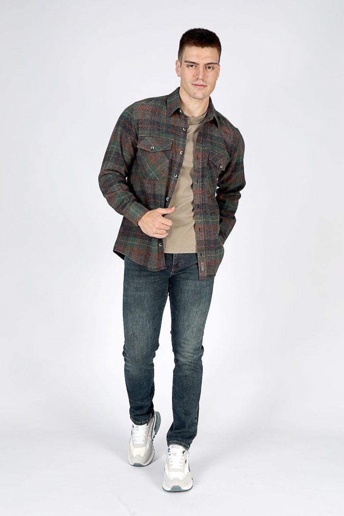 Lee Cooper Men's Donas Shirt Green Lee Cooper Men's Donas Shirt Green