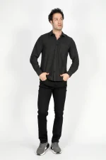 Lee Cooper Harold Men's Shirt Anthracite