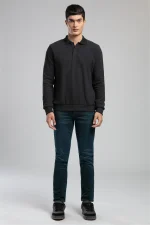Lee Cooper Newblend Men's Sweatshirt Black