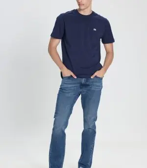 Lee Rider Skinny Leg Blue Jeans