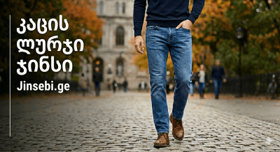 კაცის ლურჯი ჯინსი – სრული გზამკვლევი 2026