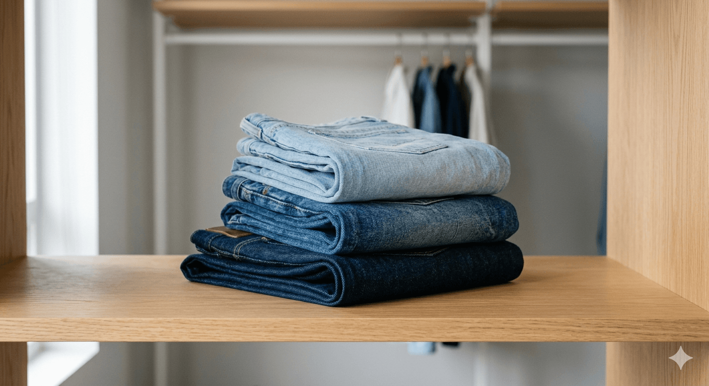 მამაკაცის ლურჯი ჯინსის მოვლა #3