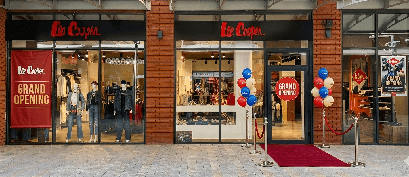 Lee Cooper New Store opening in East Point Tbilisi