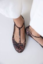Lutvelizade Ballet Flats Leopard ყავისფერი