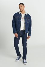 Lee Regular Navy Straight Leg ჯინსი