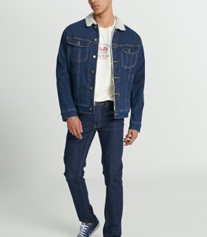 Lee Regular Navy Straight Leg ჯინსი