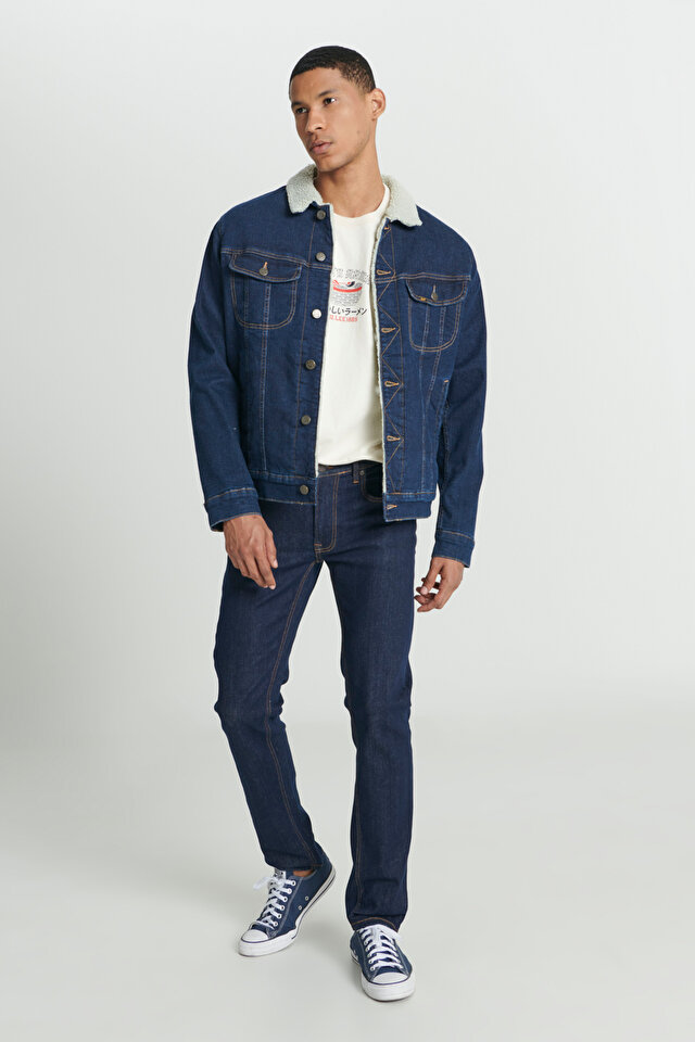 Lee Regular Navy Straight Leg ჯინსი Lee Regular Navy Straight Leg ჯინსი