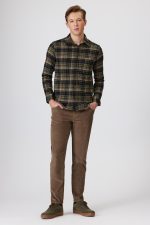 Ricky Men's Comfortable Fit Straight Trousers