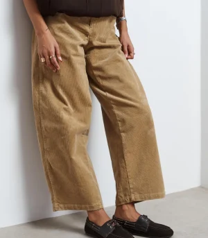 Nisantasi Arven Coffee Suede ქალის ლოფერები