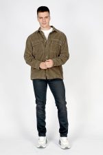 Lee Cooper Lukas Velvet მამაკაცის ქურთუკი