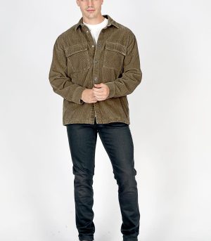Lee Cooper Lukas Velvet მამაკაცის ქურთუკი
